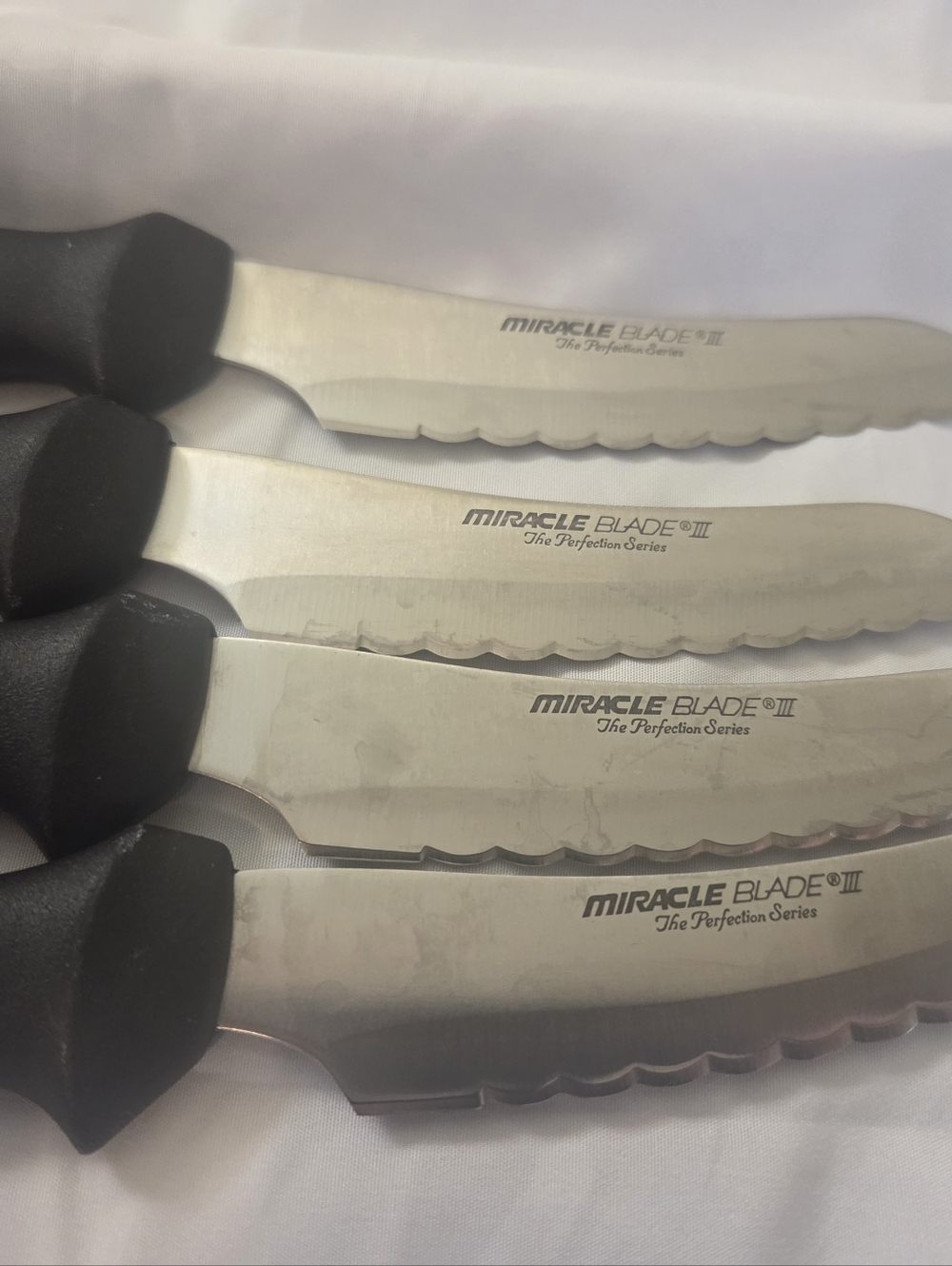 Set Of 4 Miracle Blade Steak knives